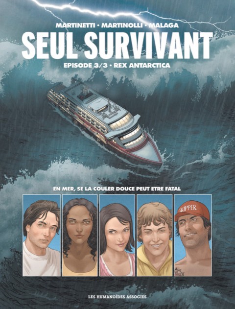 Couverture de l'album Seul survivant Tome 3 Rex Antartica