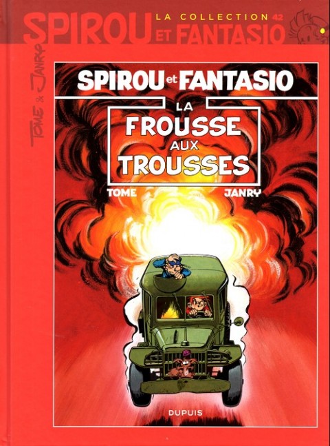 Couverture de l'album Spirou et Fantasio La collection Tome 42 La frousse aux trousses