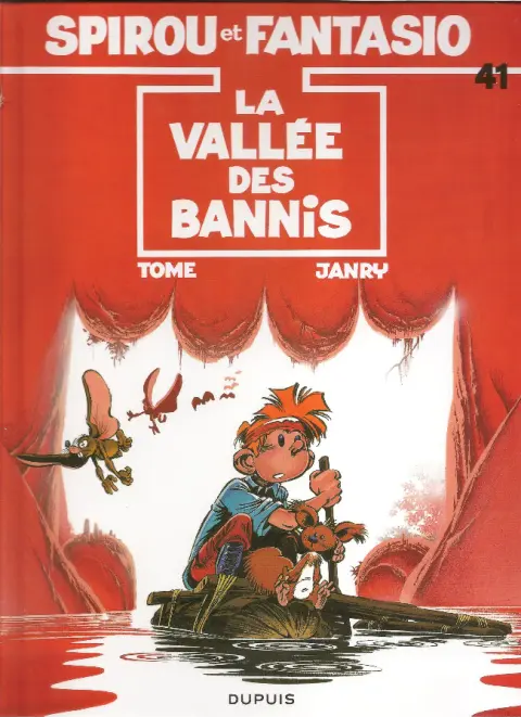 Couverture de l'album Spirou et Fantasio Tome 41 La vallée des bannis