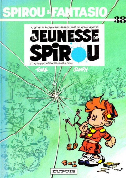 Couverture de l'album Spirou et Fantasio Tome 38 La jeunesse de Spirou