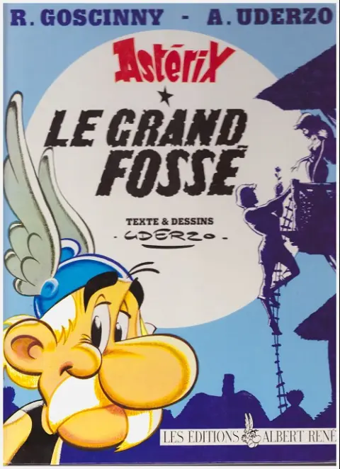 Couverture de l'album Astérix Tome 25 Le grand Fossé