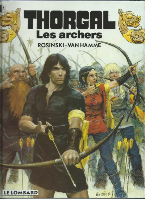 Couverture de l'album Thorgal Tome 9 Les archers