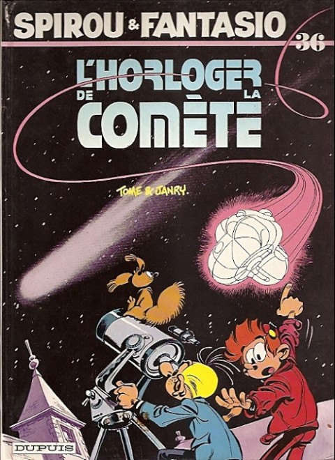 Couverture de l'album Spirou et Fantasio Tome 36 L'horloger de la comète