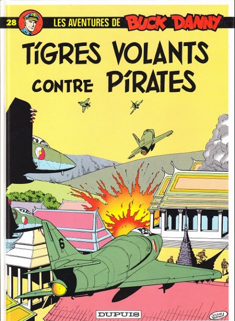 Couverture de l'album Buck Danny Tome 28 Tigres volants contre pirates