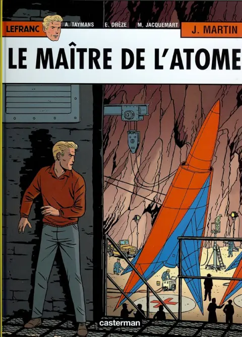 Couverture de l'album Lefranc Tome 17 Le maître de l'atome
