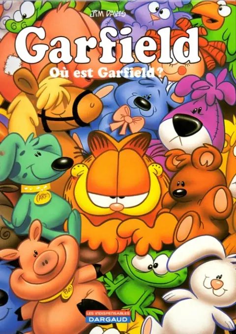 Couverture de l'album Garfield Tome 45 Où est Garfield ?