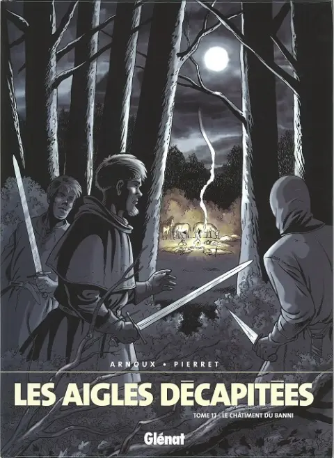 Couverture de l'album Les Aigles décapitées Tome 17 Le châtiment du banni