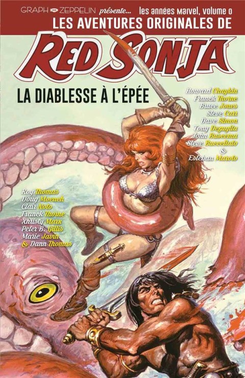 Les Aventures Originales - Red Sonja, la diablesse à l'épée Volume 4 Les années Marvel
