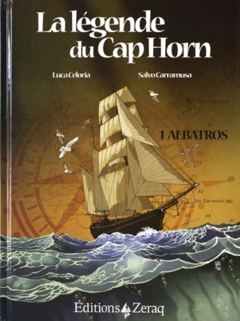 Couverture de l'album La légende du Cap Horn Tome 1 Albatros