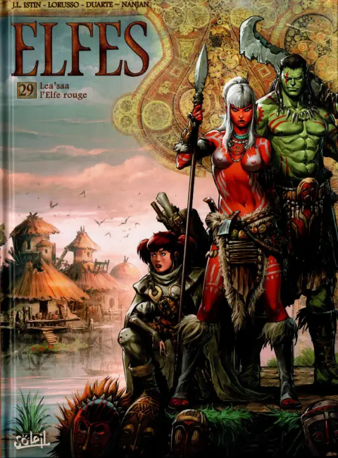 Elfes Tome 29 Lea'saa l'Elfe rouge