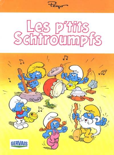 Couverture de l'album Les Schtroumpfs Tome 13 Les p'tits Schtroumpfs