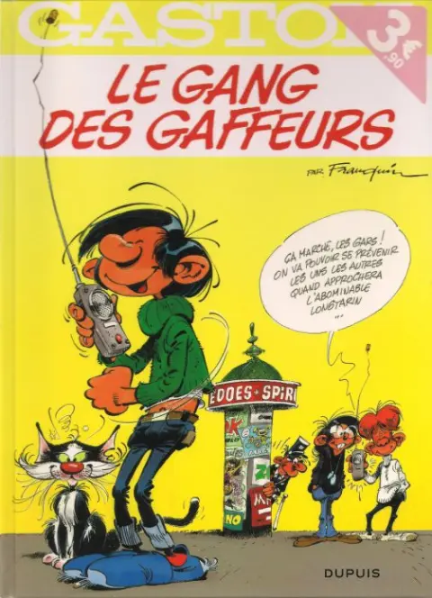Couverture de l'album Gaston Tome 15 Le gang des gaffeurs
