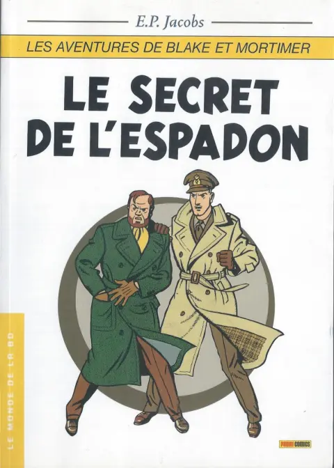 Couverture de l'album Blake et Mortimer Le Secret de l'Espadon
