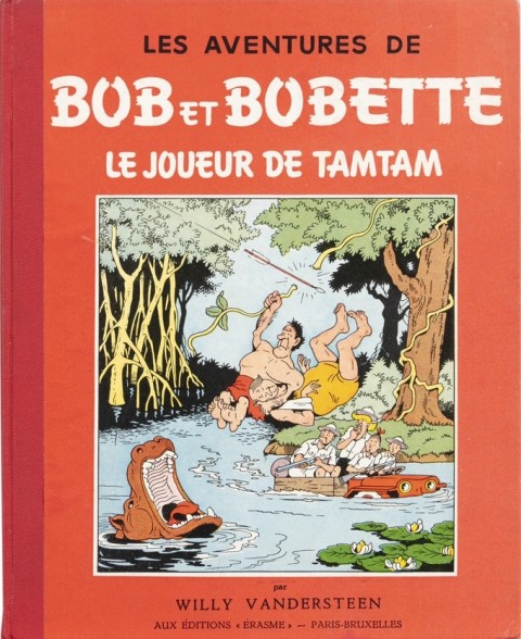 Couverture de l'album Bob et Bobette Tome 10 Le joueur de Tam-Tam