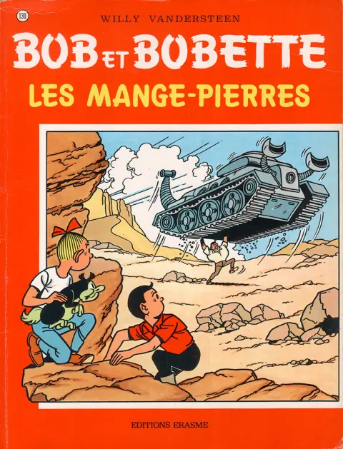 Couverture de l'album Bob et Bobette Tome 130 Les mange-pierres