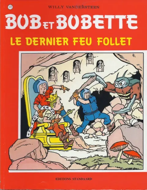 Couverture de l'album Bob et Bobette Tome 172 Le dernier feu follet