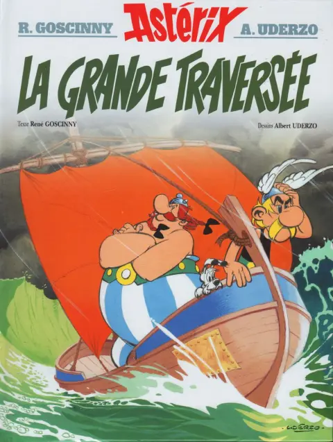 Couverture de l'album Astérix Tome 22 La grande traversée