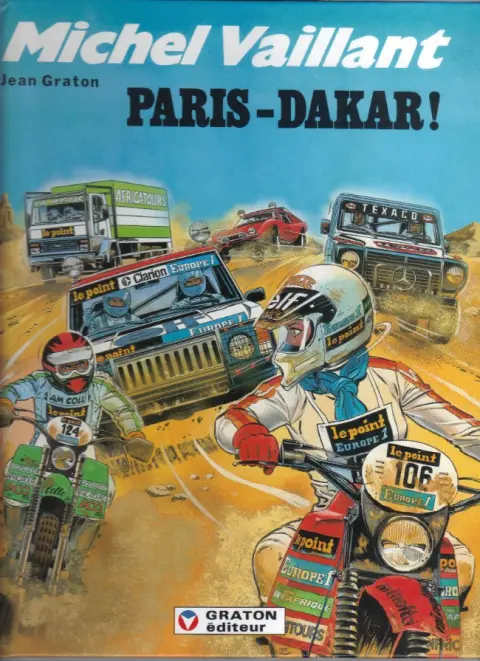 Couverture de l'album Michel Vaillant Tome 41 Paris-Dakar !