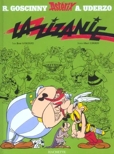 Couverture de l'album Astérix Tome 15 La Zizanie