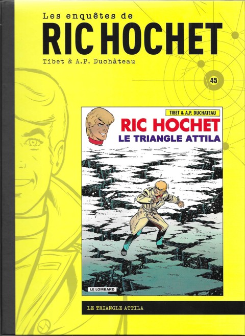 Couverture de l'album Les enquêtes de Ric Hochet Tome 45 Le triangle Attila