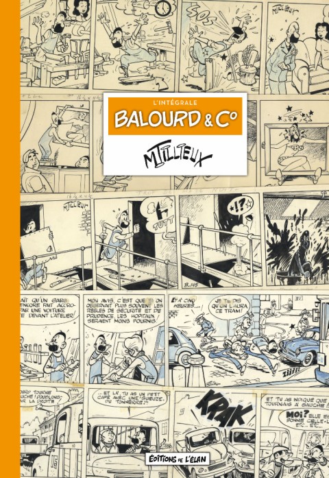 Couverture de l'album Les mésaventures de monsieur Balourd Balourd & Co