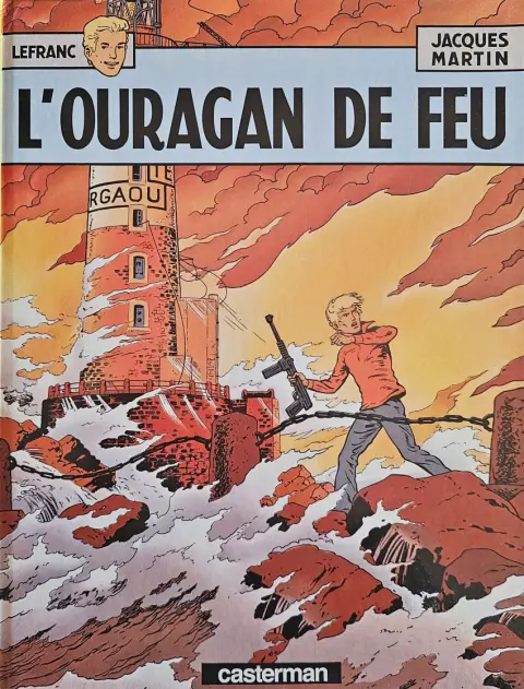 Couverture de l'album Lefranc Tome 2 L'ouragan de feu