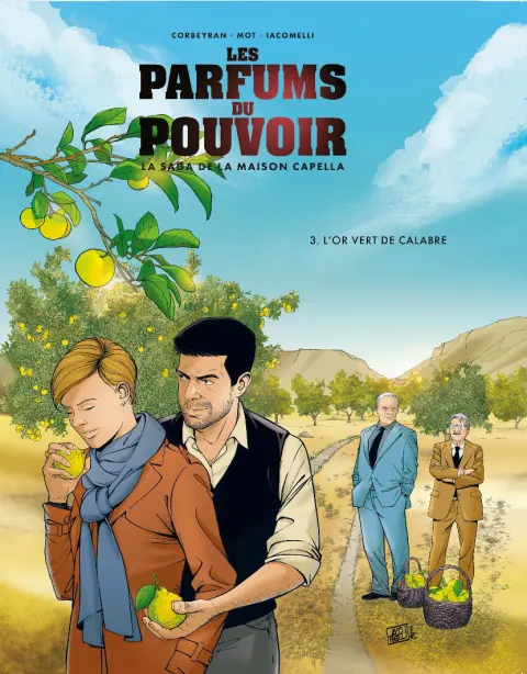 La maison des fragrances Tome 3 L'Or vert de Calabre