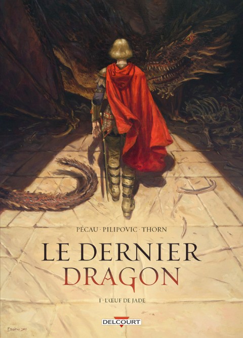Couverture de l'album Le Dernier dragon 1 L'Œuf de Jade