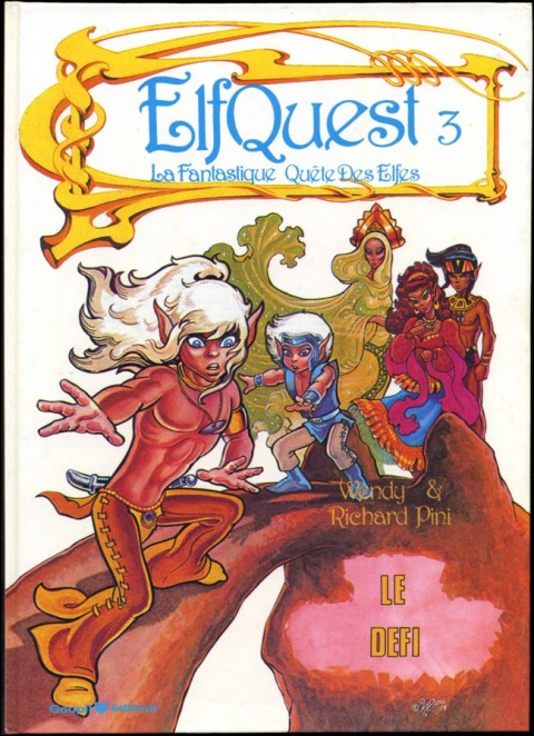 Couverture de l'album ElfQuest - La Fantastique quête des elfes Tome 3 Le défi