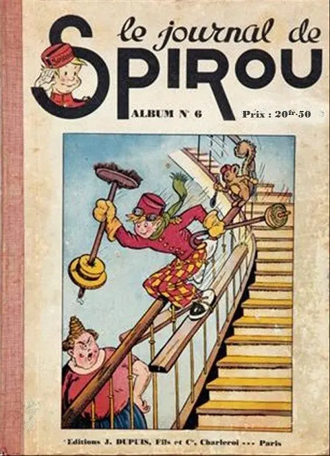 Le journal de Spirou Album N° 6