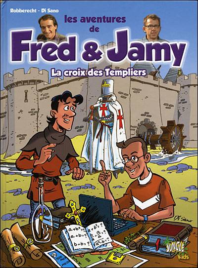 Couverture de l'album Les aventures de Fred & Jamy Tome 1 La croix des Templiers