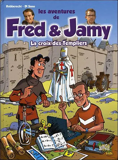 Les aventures de Fred & Jamy Tome 1 La croix des Templiers