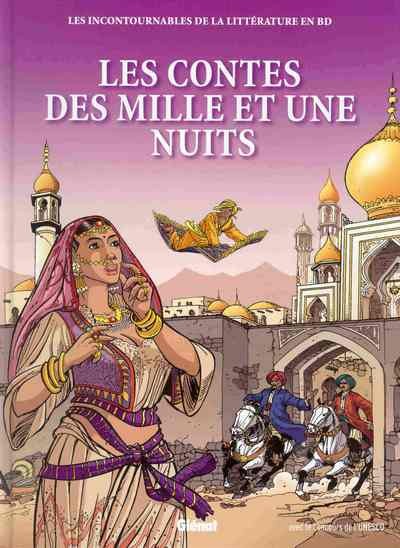 Couverture de l'album Les Incontournables de la littérature en BD Tome 8 Les Contes des mille et une nuits