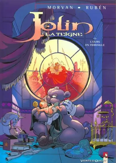 Jolin la teigne Tome 1 L'ours en ferraille