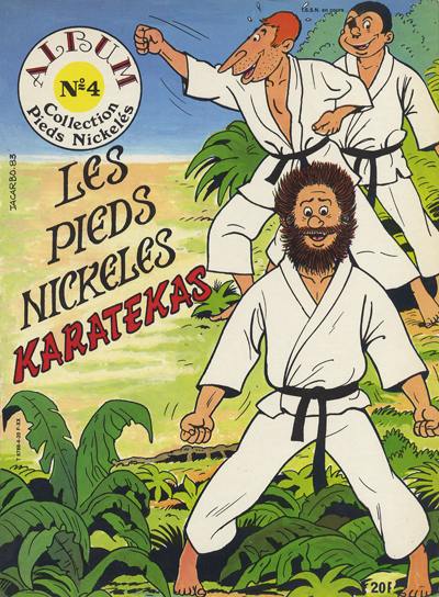 Couverture de l'album Les Pieds Nickelés Tome 4 Les Pieds Nickelés karatekas