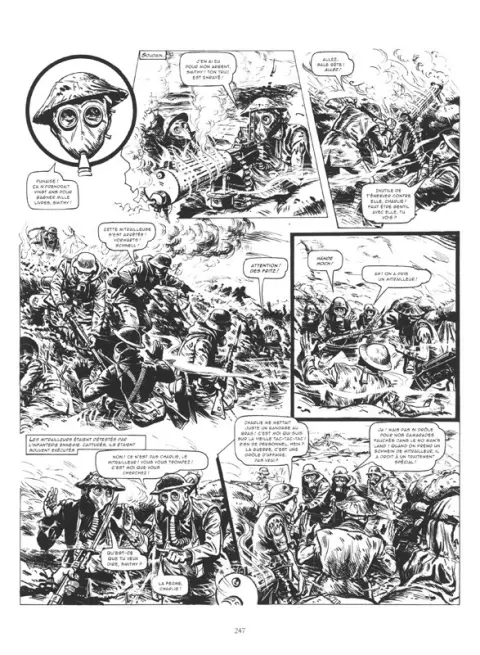 Planche de l'album La Grande Guerre de Charlie La Bataille de la Somme - Édition intégrale