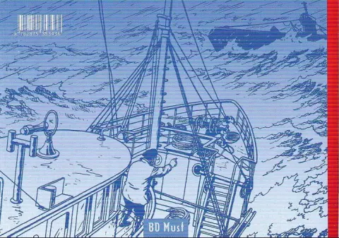 Verso de l'album Le Sous-marin perdu