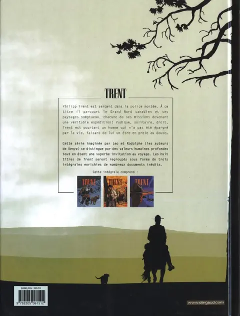 Verso de l'album Trent Intégrale 1/3