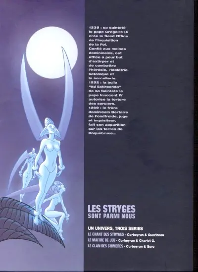 Verso de l'album Le Clan des Chimères Tome 2 Le bucher