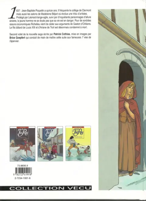 Verso de l'album Le Fou du Roy Tome 2 L'école des bouffons