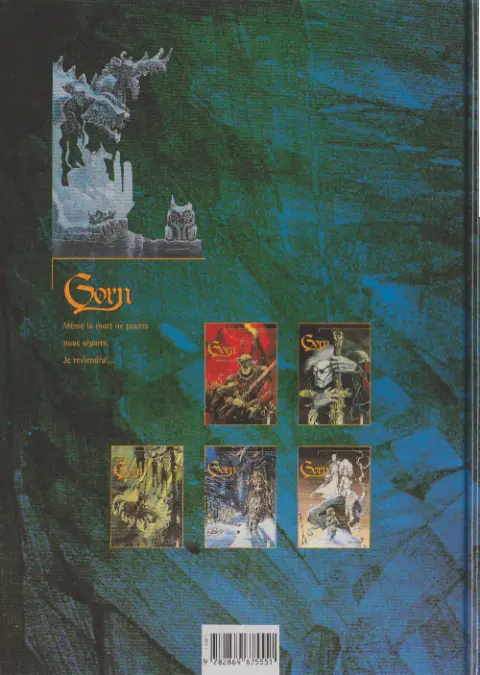 Verso de l'album Gorn Tome 2 Le pacte