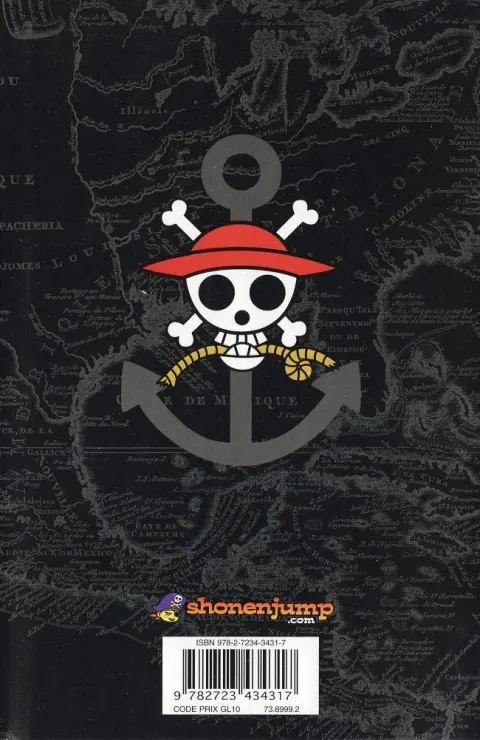 Verso de l'album One Piece Tome 2 Aux prises avec Baggy et ses hommes !