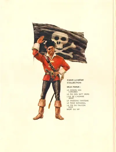 Verso de l'album Barbe-Rouge Tome 11 Le trésor de Barbe-Rouge