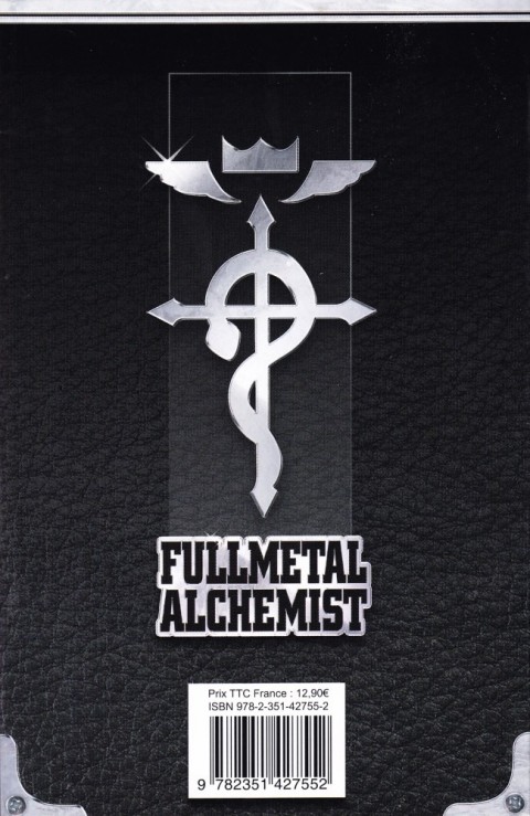 Verso de l'album FullMetal Alchemist I Tomes 1-2-3
