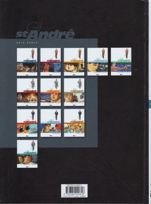 Verso de l'album Gil St André Tome 12 Un passé encombrant
