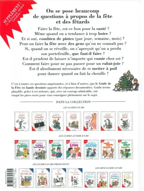 Verso de l'album Le Guide Tome 36 Le guide de la fête