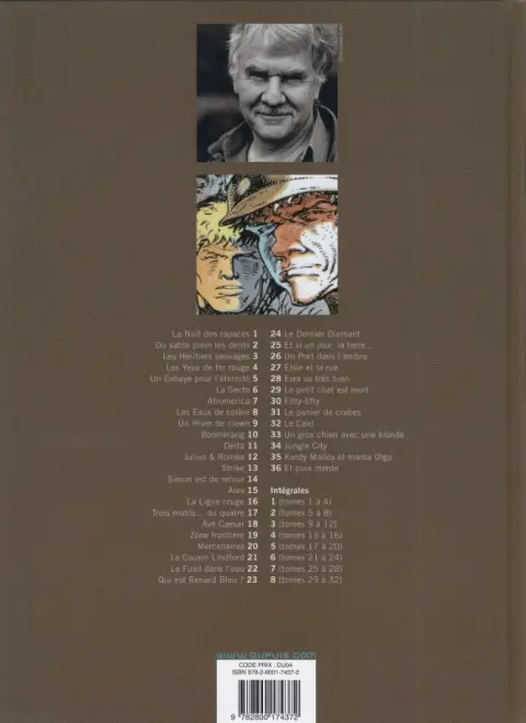 Verso de l'album Jeremiah Tome 36 Et puis merde