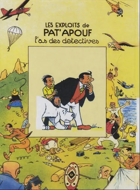 Verso de l'album Pat'Apouf Détective Tome 16 Le perroquet japonais