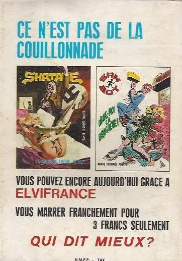 Verso de l'album Contes Satyriques Tome 28 A bout sortant
