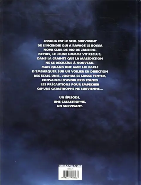 Verso de l'album Seul survivant Tome 3 Rex Antartica